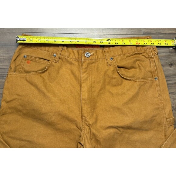 Jesse James Carpenter Pants Men's 36x34 Canvas Workwear Utility Grunge Y2K - Picture 6 of 8